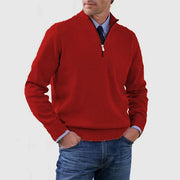 WISEMERE | CASUAL HALF-ZIP SWEATER