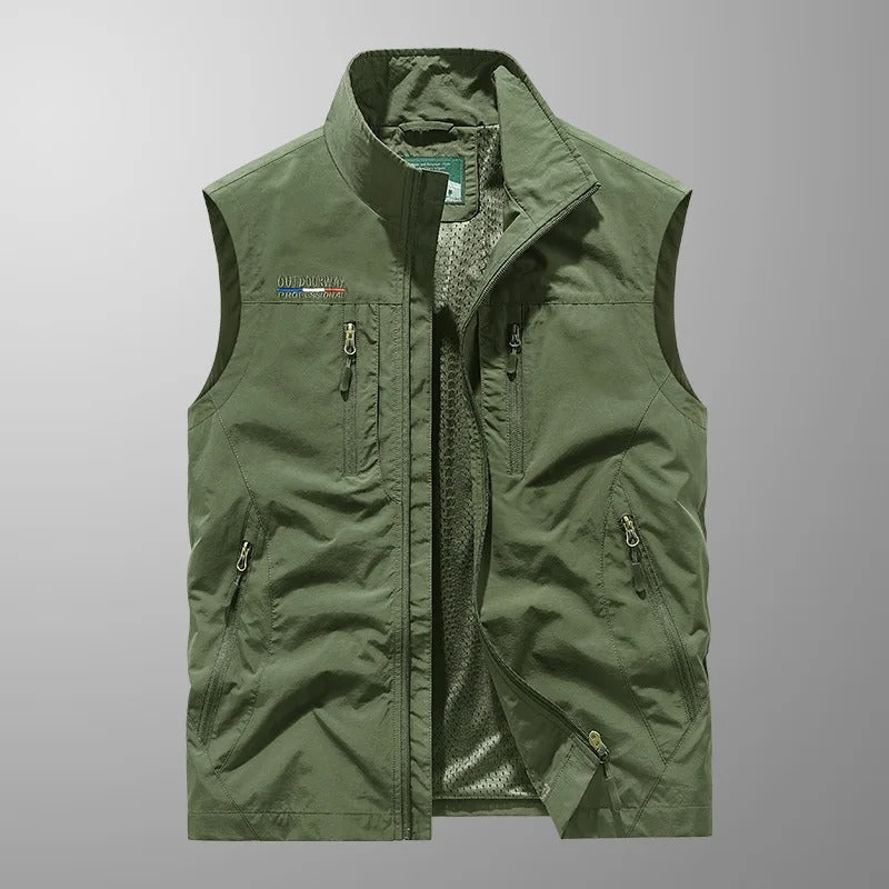 WISEMERE™ | Men's Nylon Zip Vest