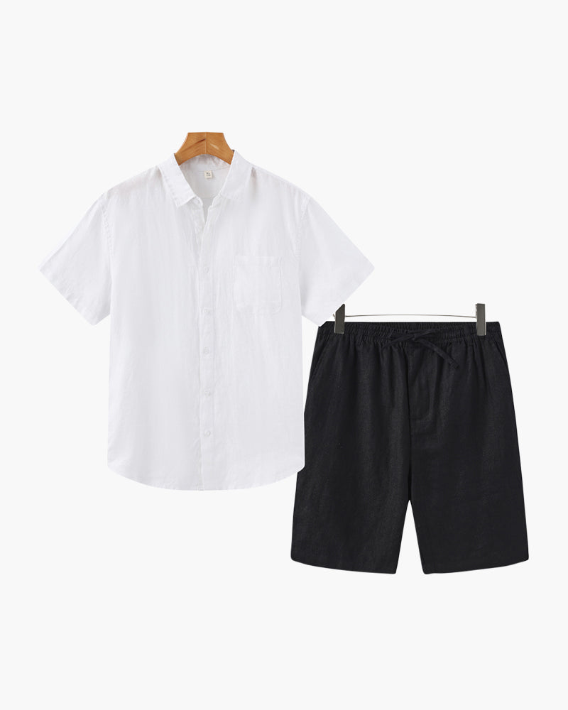 WISEMERE | LINEN COMBO (SHORTS)