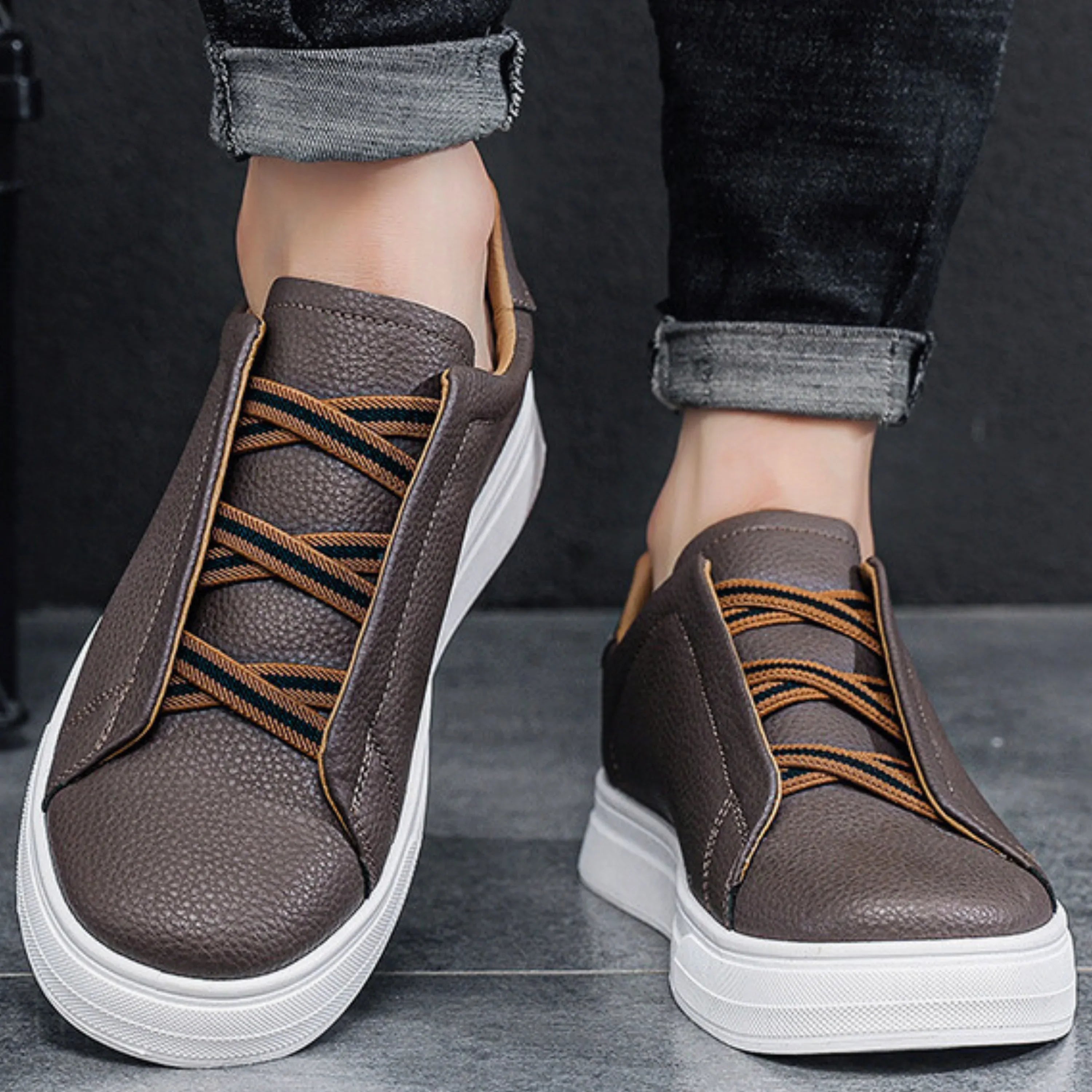 WISEMERE | SLIP-ON SNEAKERS FOR MEN