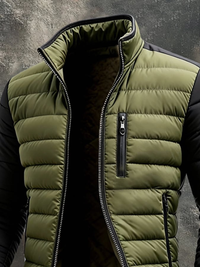 WISEMERE | QUILTED ZIP JACKET FOR MEN