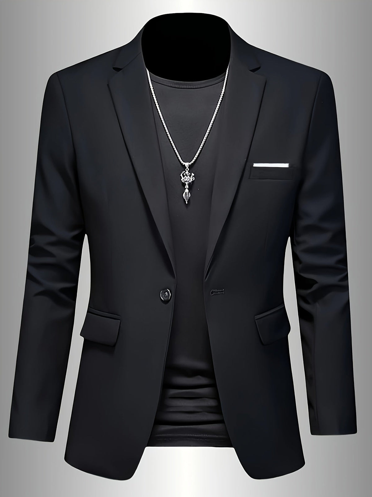 WISEMERE™ | Men's Single-Button Blazer