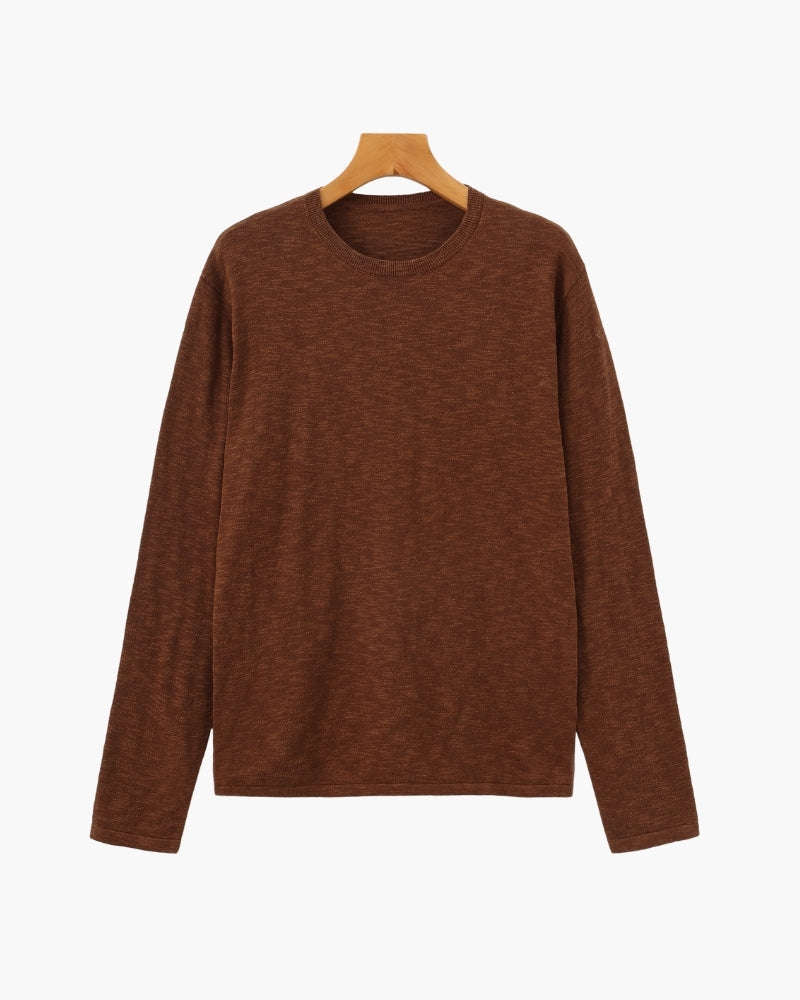 Wisemere | Linen Cotton Essential Crewneck
