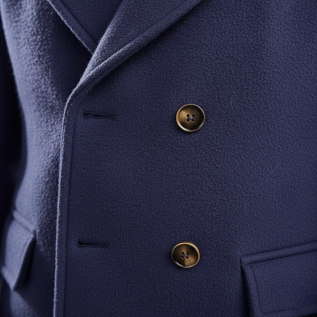 WISEMERE | CLASSIC WOOL COAT FOR MEN