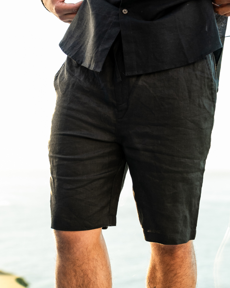 WISEMERE | PREMIUM LINEN SHORTS
