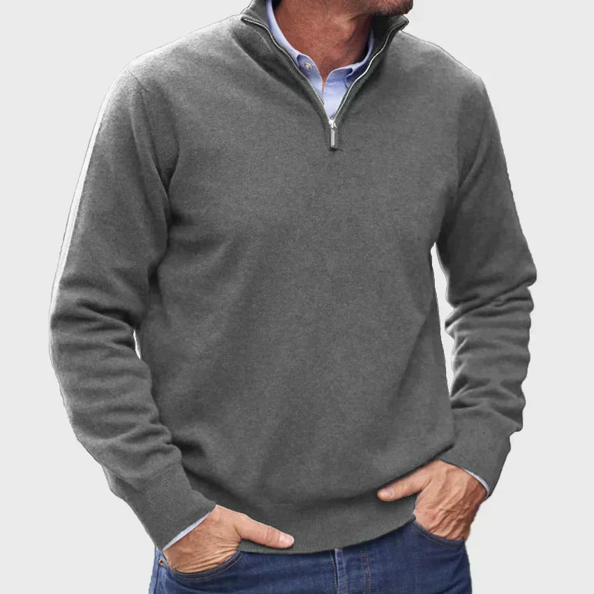 WISEMERE | ZIP PULLOVER FOR MEN