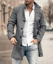 WISEMERE™ | Men's Button Trench Coat