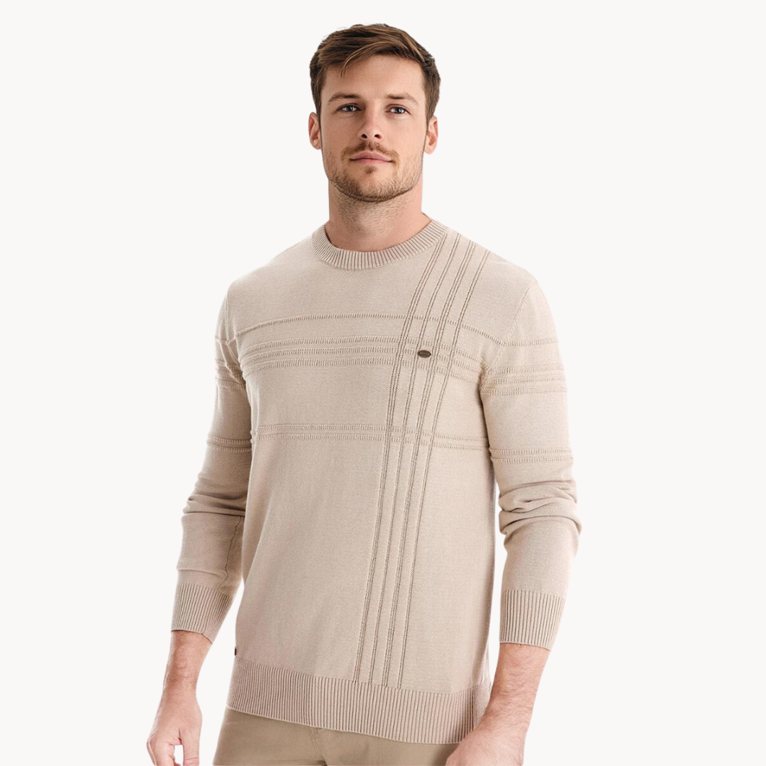 WISEMERE | STRIPED SWEATER FOR MEN