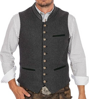 WISEMERE™ | Men's Slim Trachten Vest
