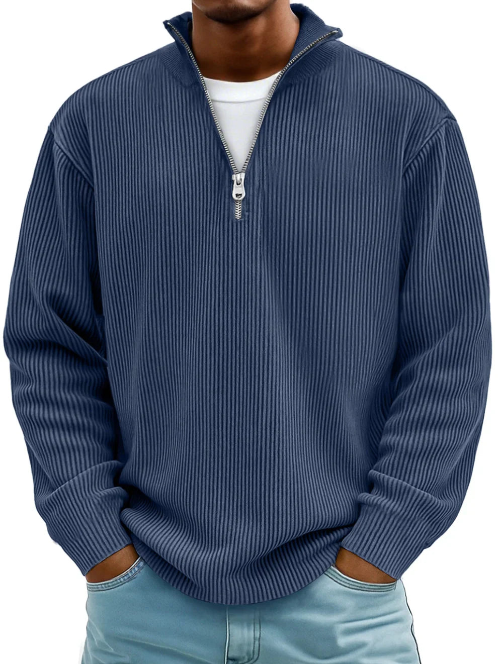 WISEMERE | TRENDY MEN'S HALF ZIP SWEATER