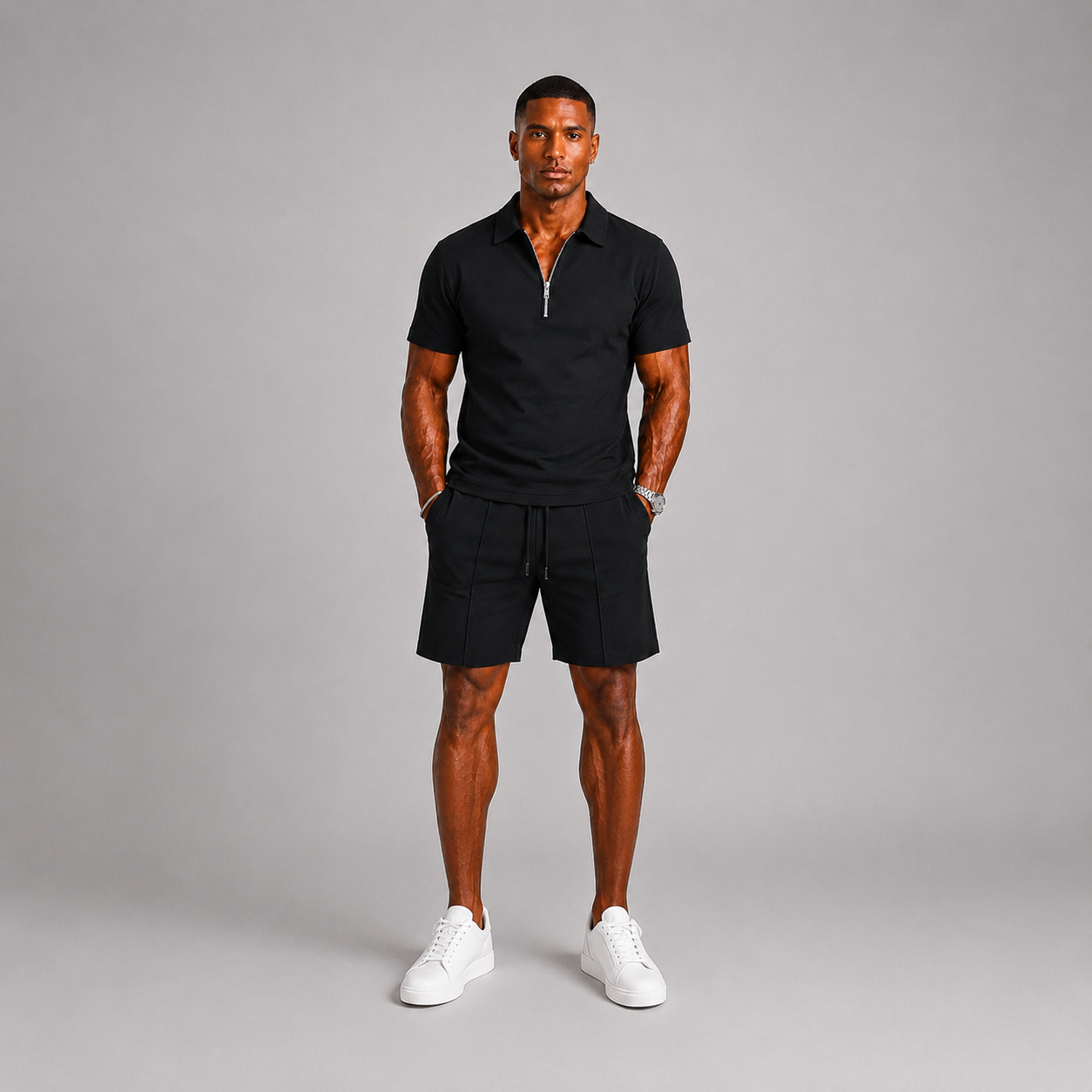 WISEMERE™ | Zip Polo Set