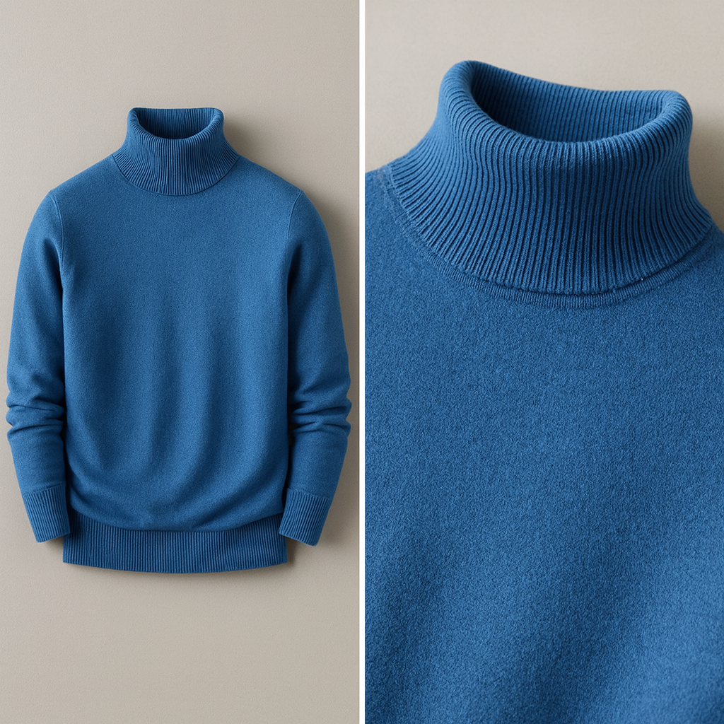 WISEMERE | HIGH COLLAR SWEATER FOR MEN
