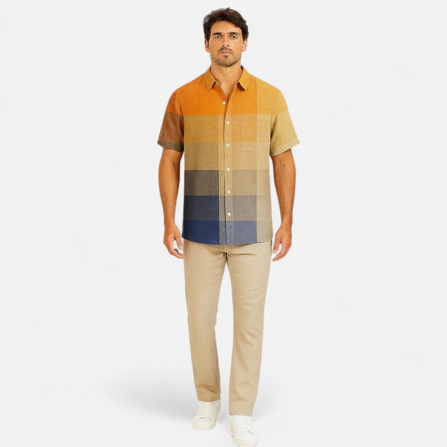 WISEMERE™ | Linen Camp Shirt