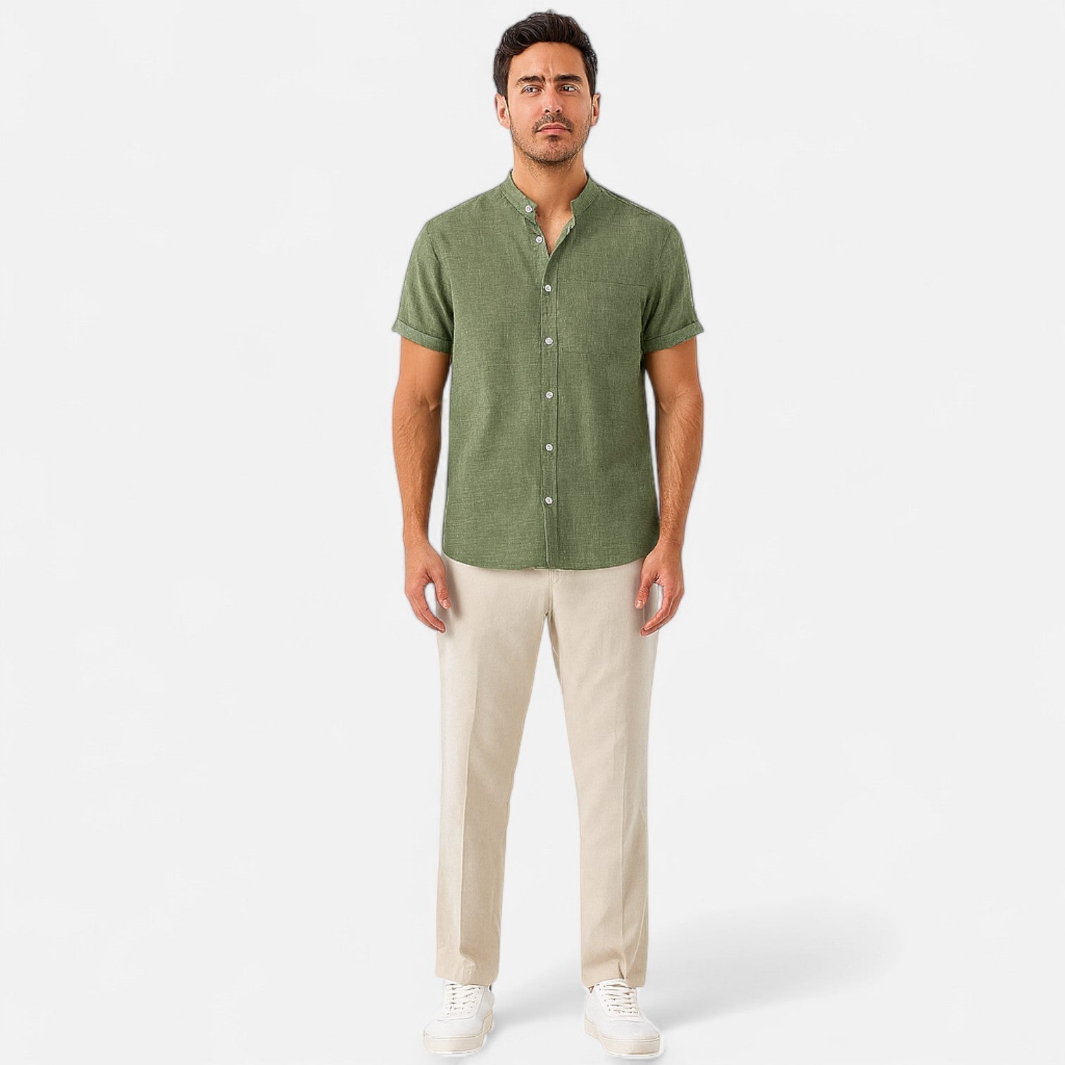 WISEMERE™ | Mandarin Shirt