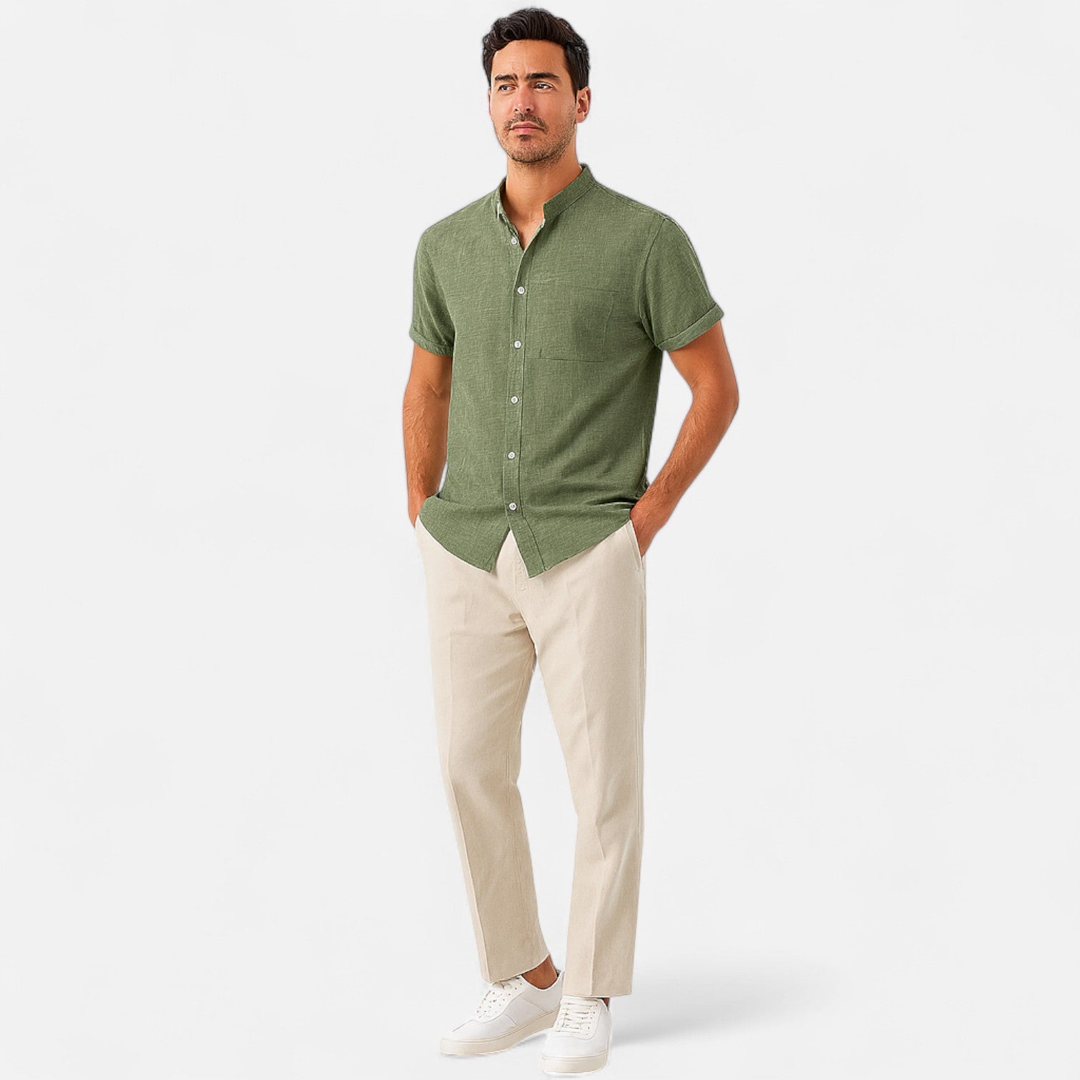 WISEMERE™ | Mandarin Shirt