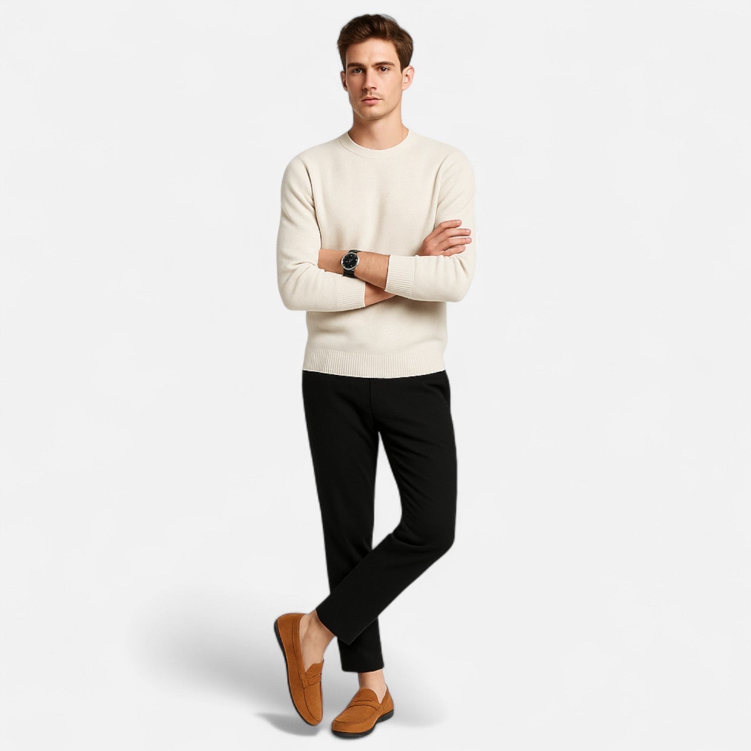 WISEMERE™ | Suede Slip-Ons
