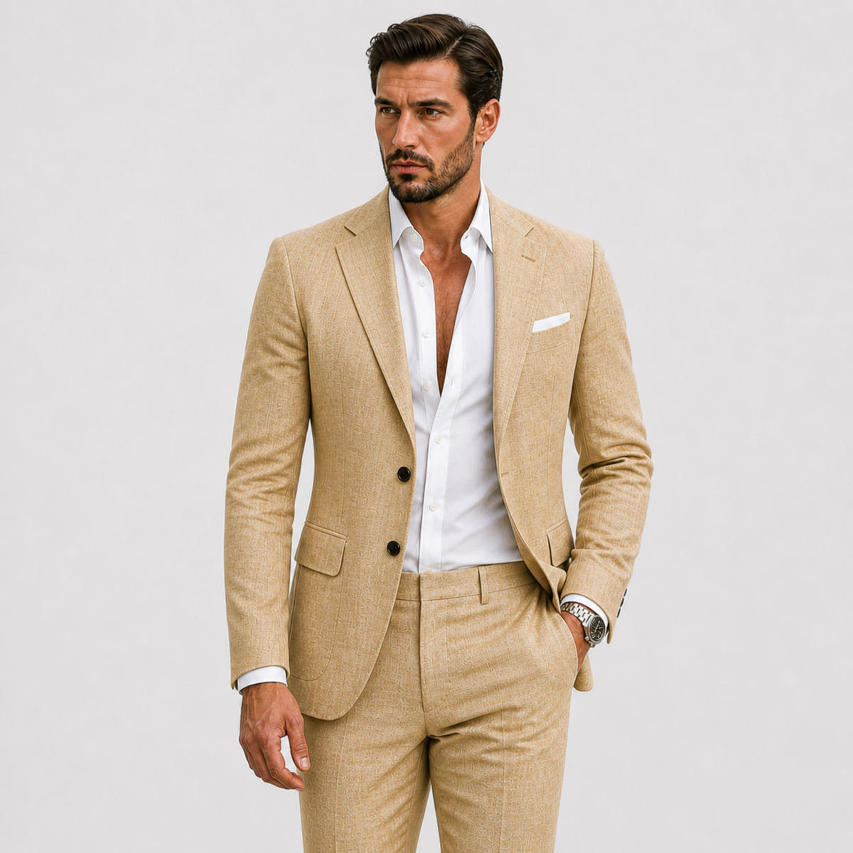 WISEMERE™ | Men's Warm-Weather Tailored Suit