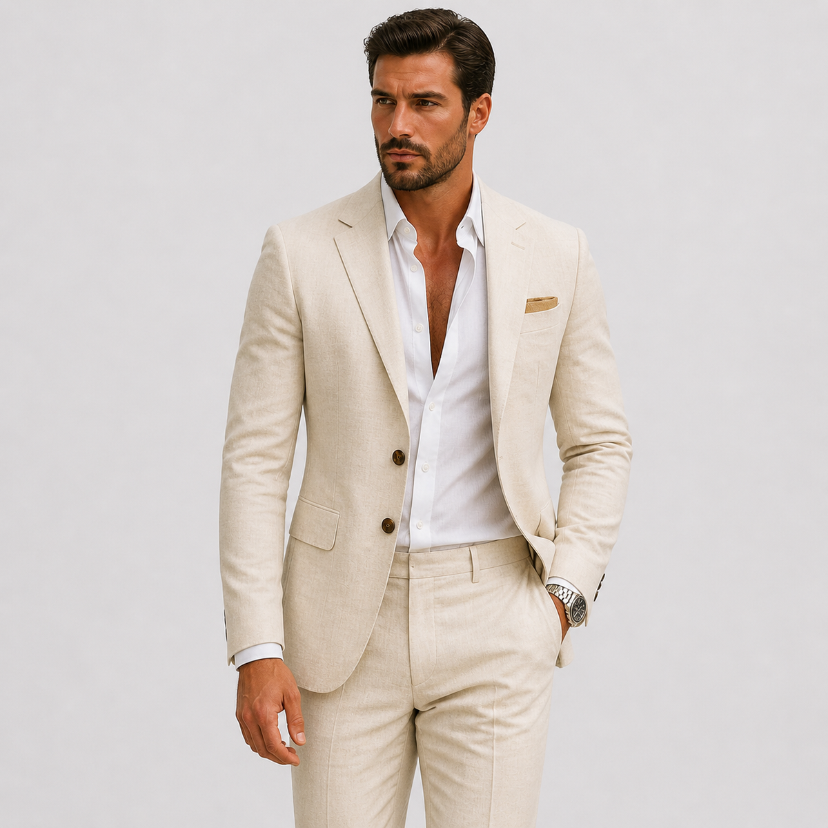 WISEMERE™ | Men's Warm-Weather Tailored Suit