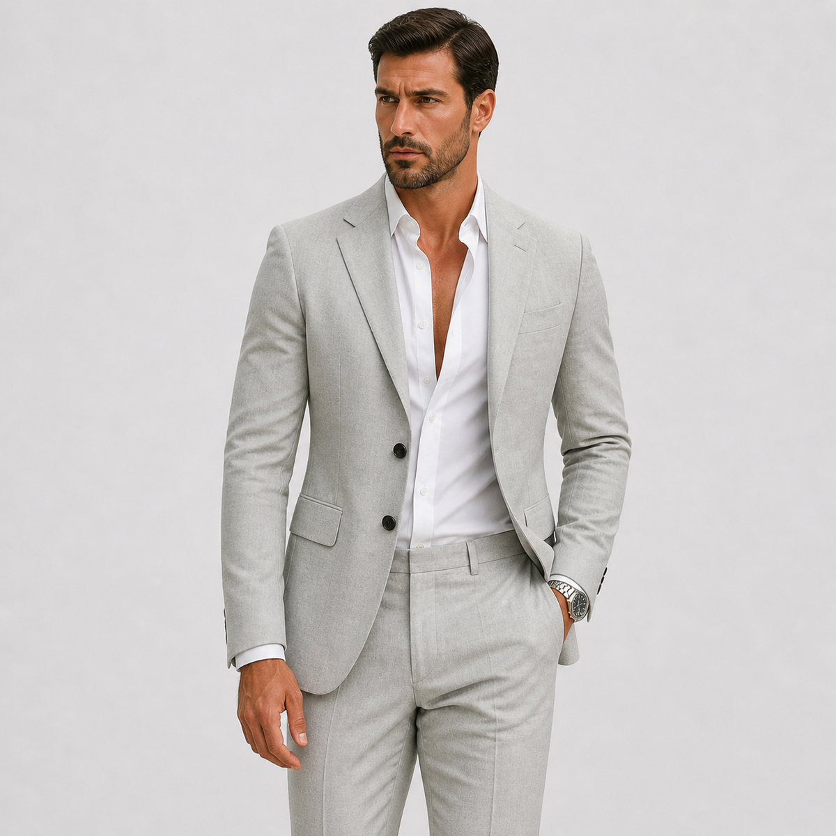 WISEMERE™ | Men's Warm-Weather Tailored Suit