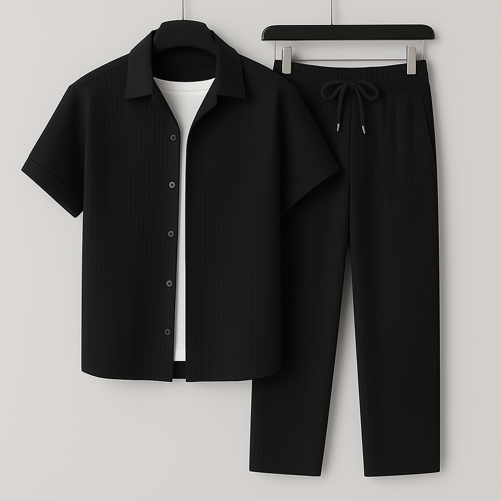 WISEMERE™ | Ribbed Linen Co-Ord