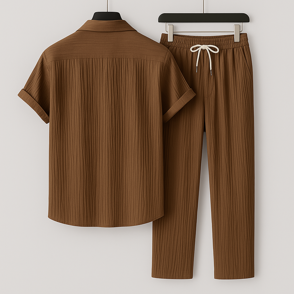 WISEMERE™ | Ribbed Linen Co-Ord