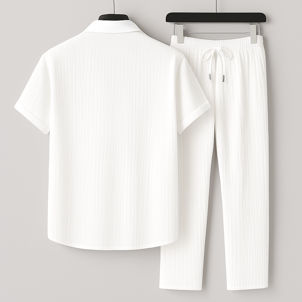 WISEMERE™ | Ribbed Linen Co-Ord
