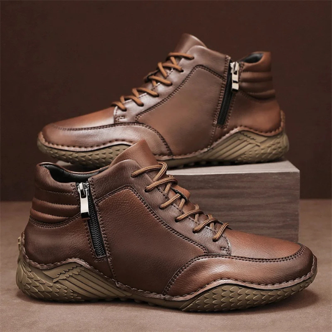 WISEMERE | RUGGED LEATHER BOOTS FOR MEN