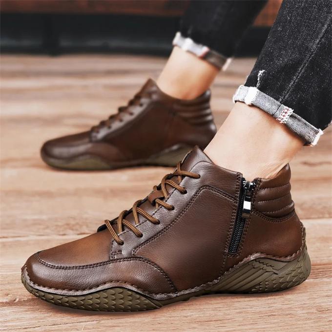 WISEMERE | RUGGED LEATHER BOOTS FOR MEN