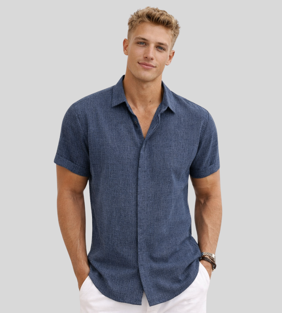 WISEMERE™ | Linen Short-Sleeve