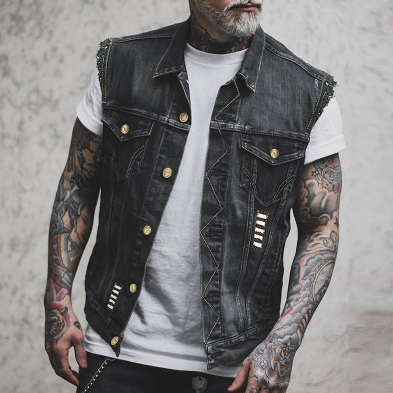 WISEMERE™ | Denim Gilet