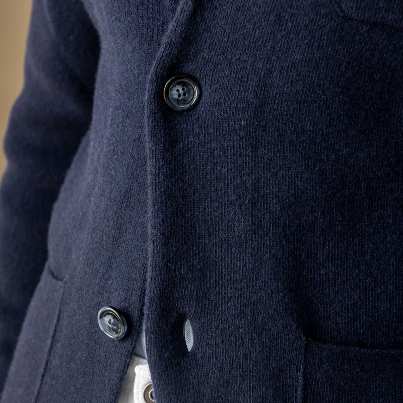 WISEMERE™ | Men's Knitted Poly-Blend Jacket