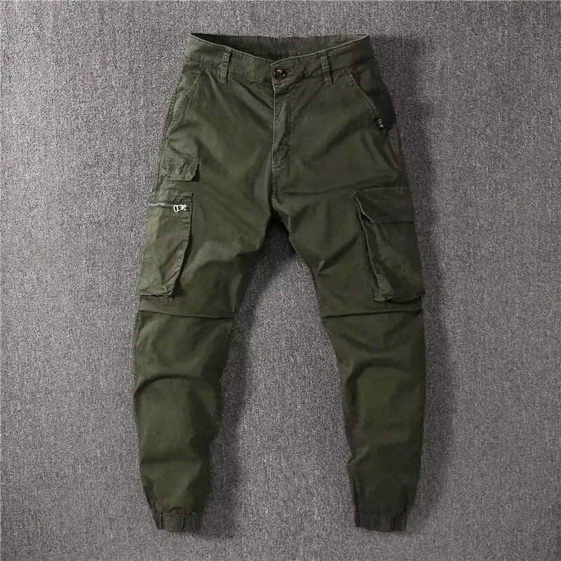 WISEMERE™ | Men's Tapered Cargo Jogger Trousers