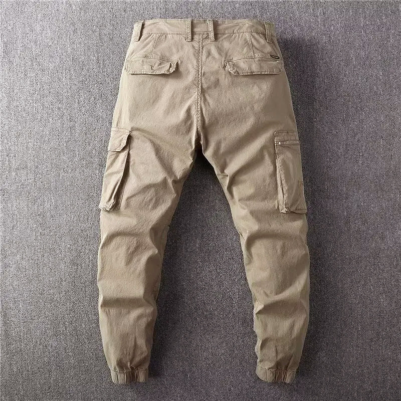 WISEMERE™ | Men's Tapered Cargo Jogger Trousers