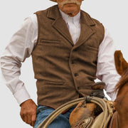 WISEMERE™ | Men's Western-Inspired Cotton Vest