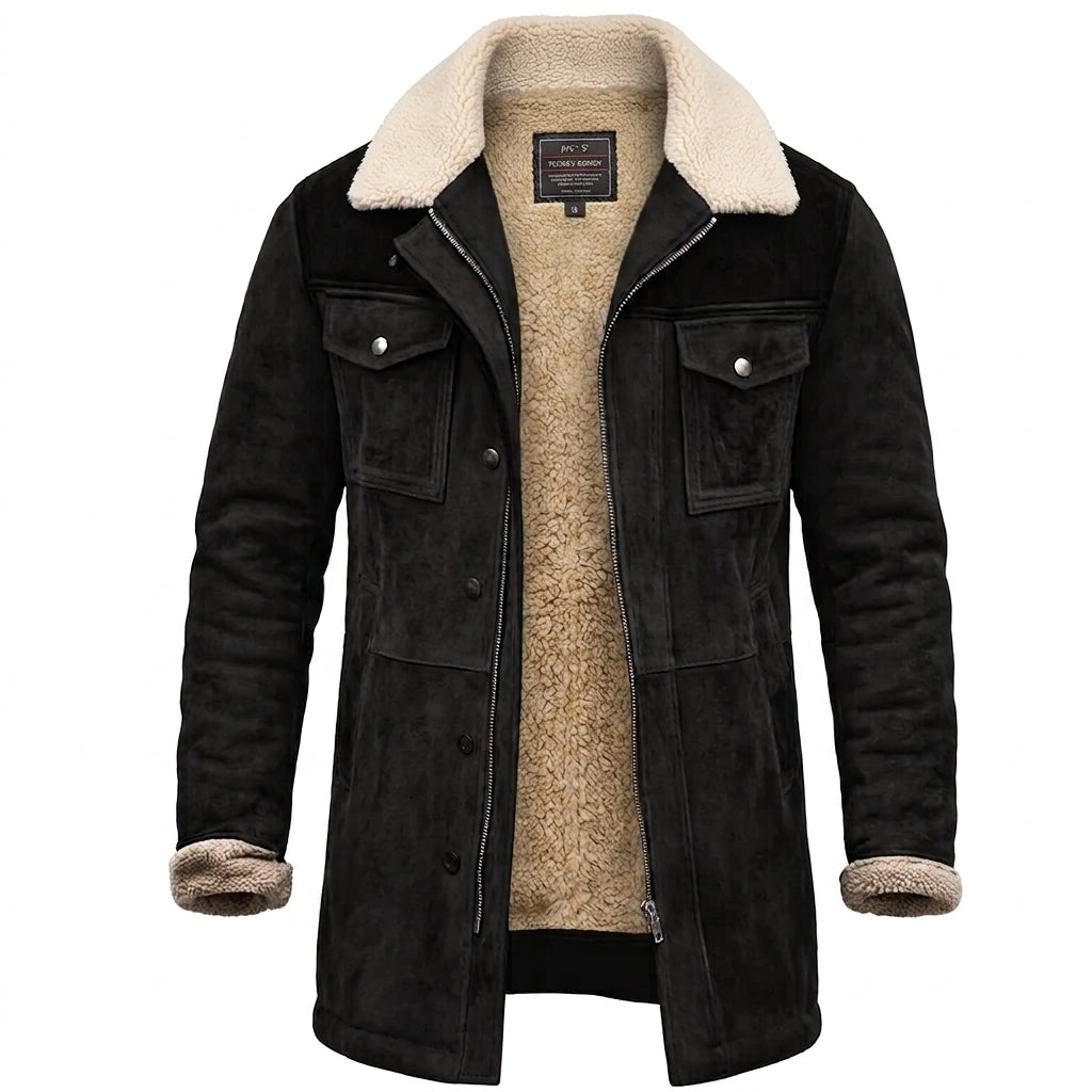 WISEMERE | CLASSIC LONG COAT FOR MEN