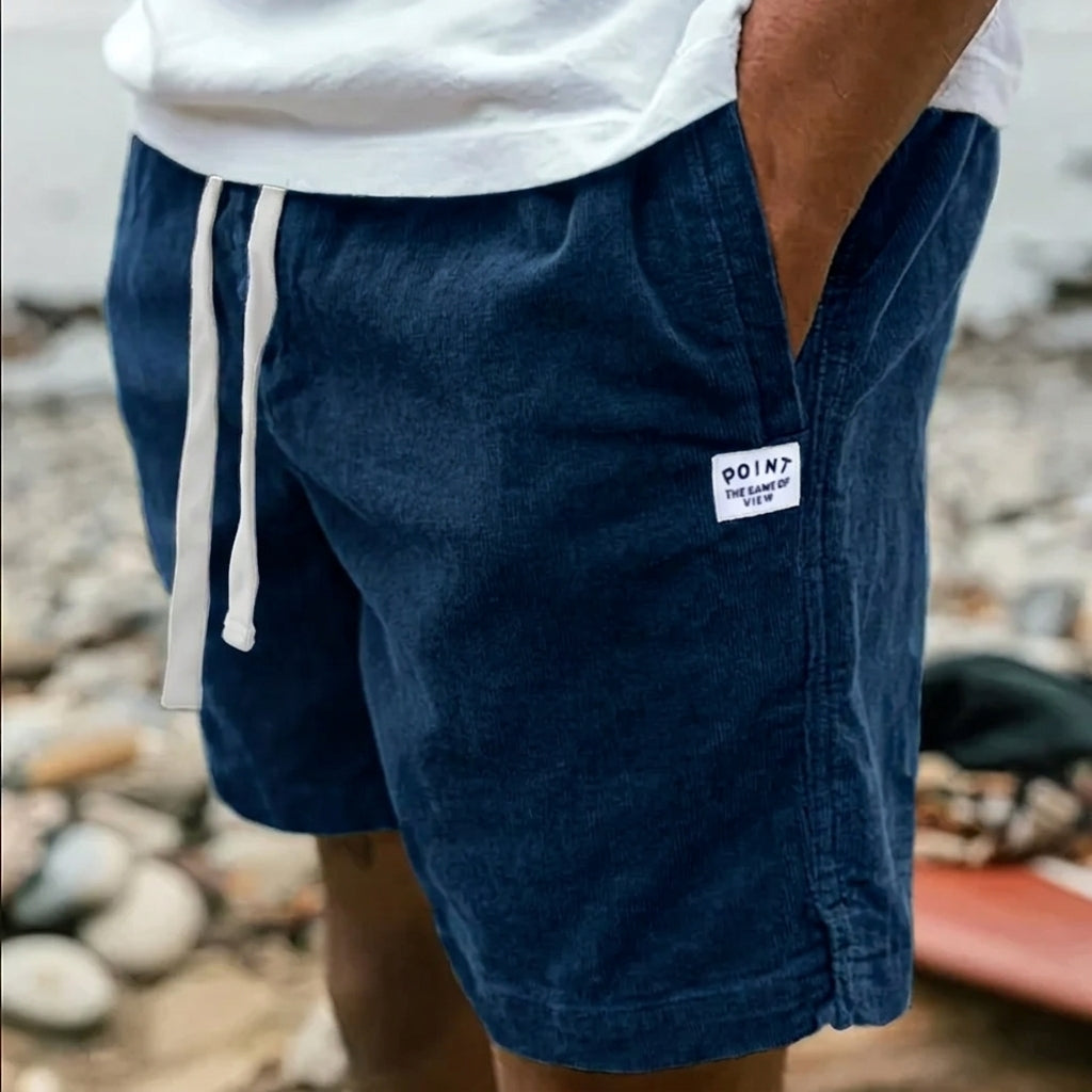 WISEMERE™ | Ribbed Drawstring Shorts
