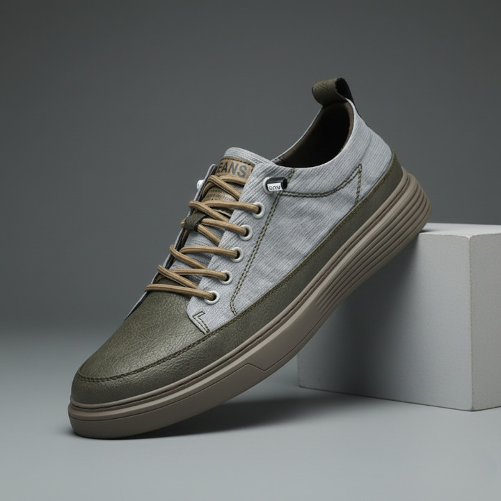 WISEMERE | MEN'S LEATHER SNEAKERS