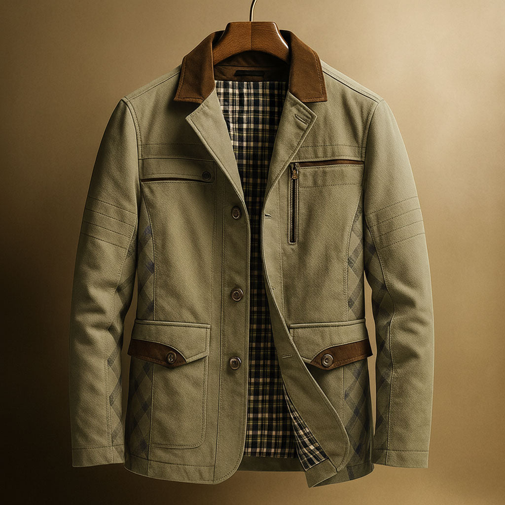 WISEMERE | TWILL FIELD JACKET FOR MEN
