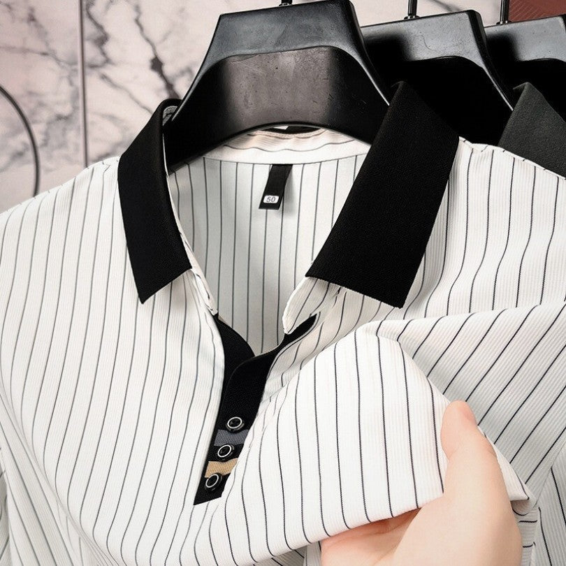 WISEMERE | REFINED STRIPED POLO