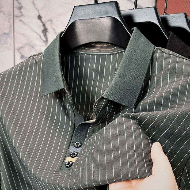 WISEMERE | REFINED STRIPED POLO