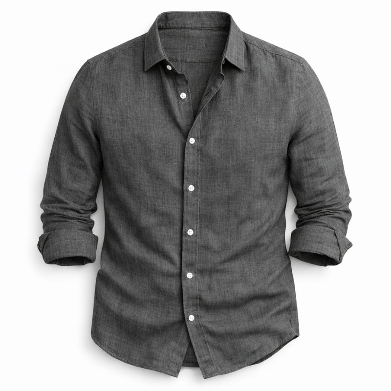 WISEMERE™ | Men's Cotton-Linen Longsleeve