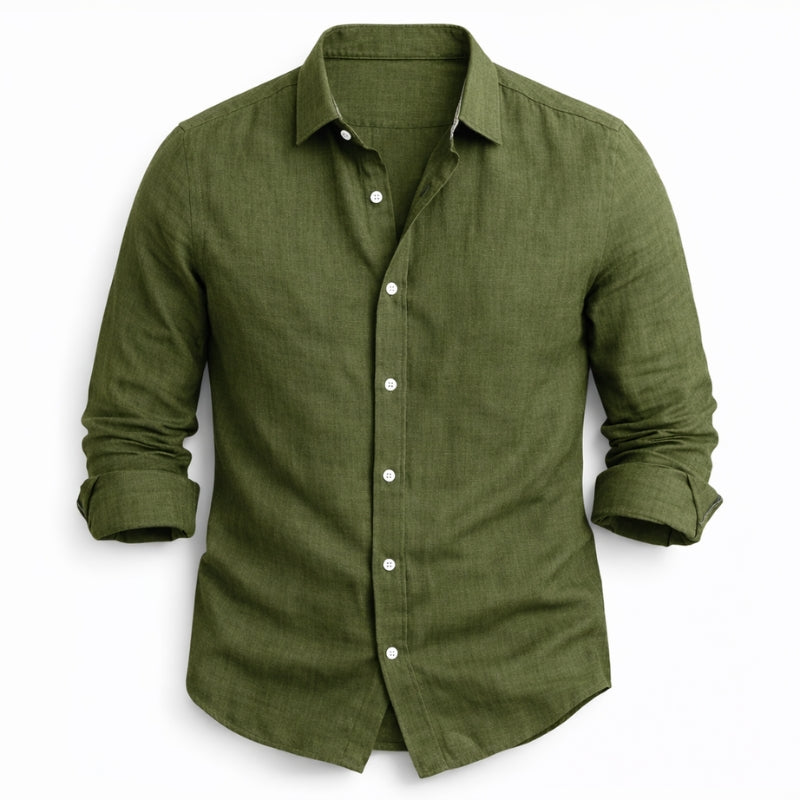 WISEMERE™ | Men's Cotton-Linen Longsleeve