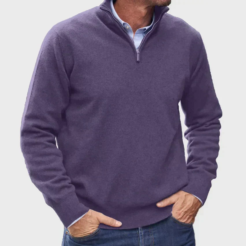 WISEMERE | ZIP PULLOVER FOR MEN