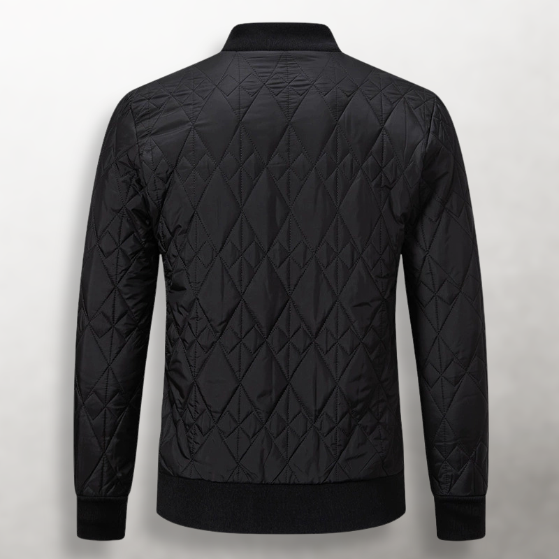 WISEMERE™ | Men's Quilted Zip Cardigan