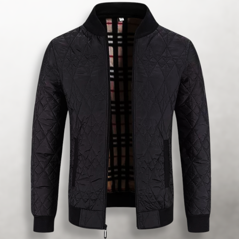 WISEMERE™ | Men's Quilted Zip Cardigan