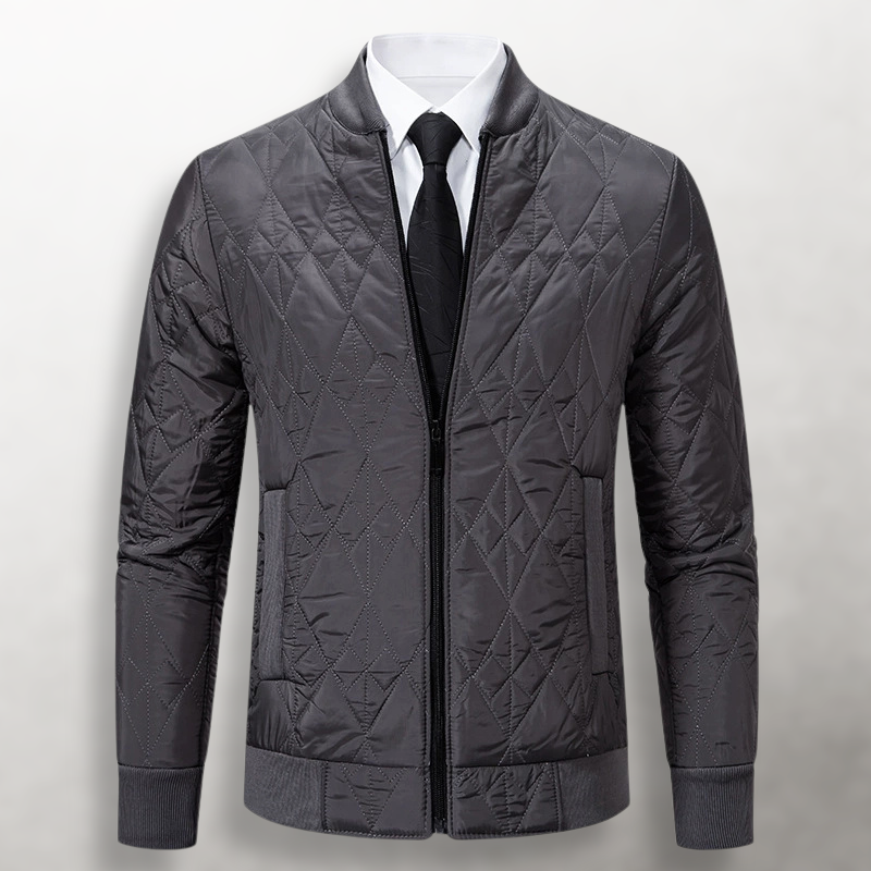 WISEMERE™ | Men's Quilted Zip Cardigan