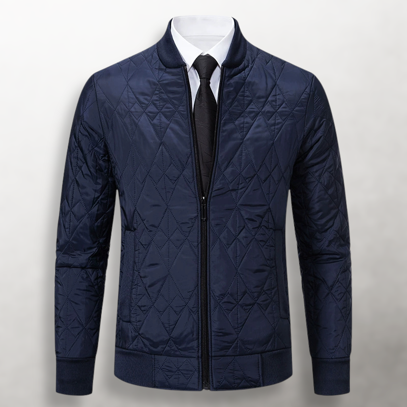WISEMERE™ | Men's Quilted Zip Cardigan
