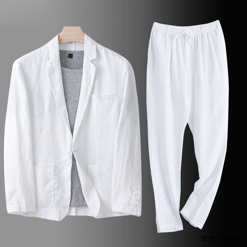 WISEMERE™ | Men's Linen-Cotton Suit