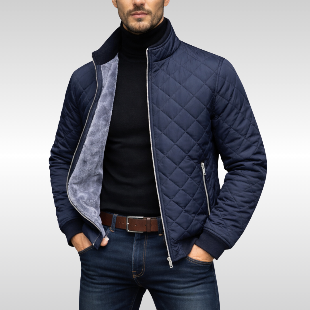 WISEMERE | CLASSIC WARM QUILTED WINTER JACKET FOR MEN