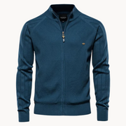 WISEMERE™ | Zip-Up Knit Jacket